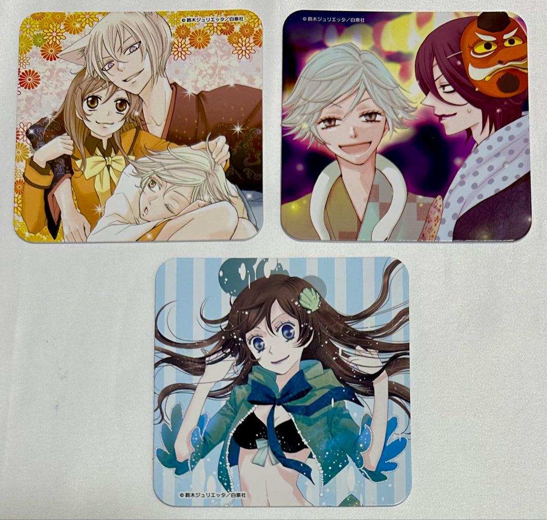 神様はじめました カフェ 特典 コースター まとめ売り　鈴木ジュリエッタ