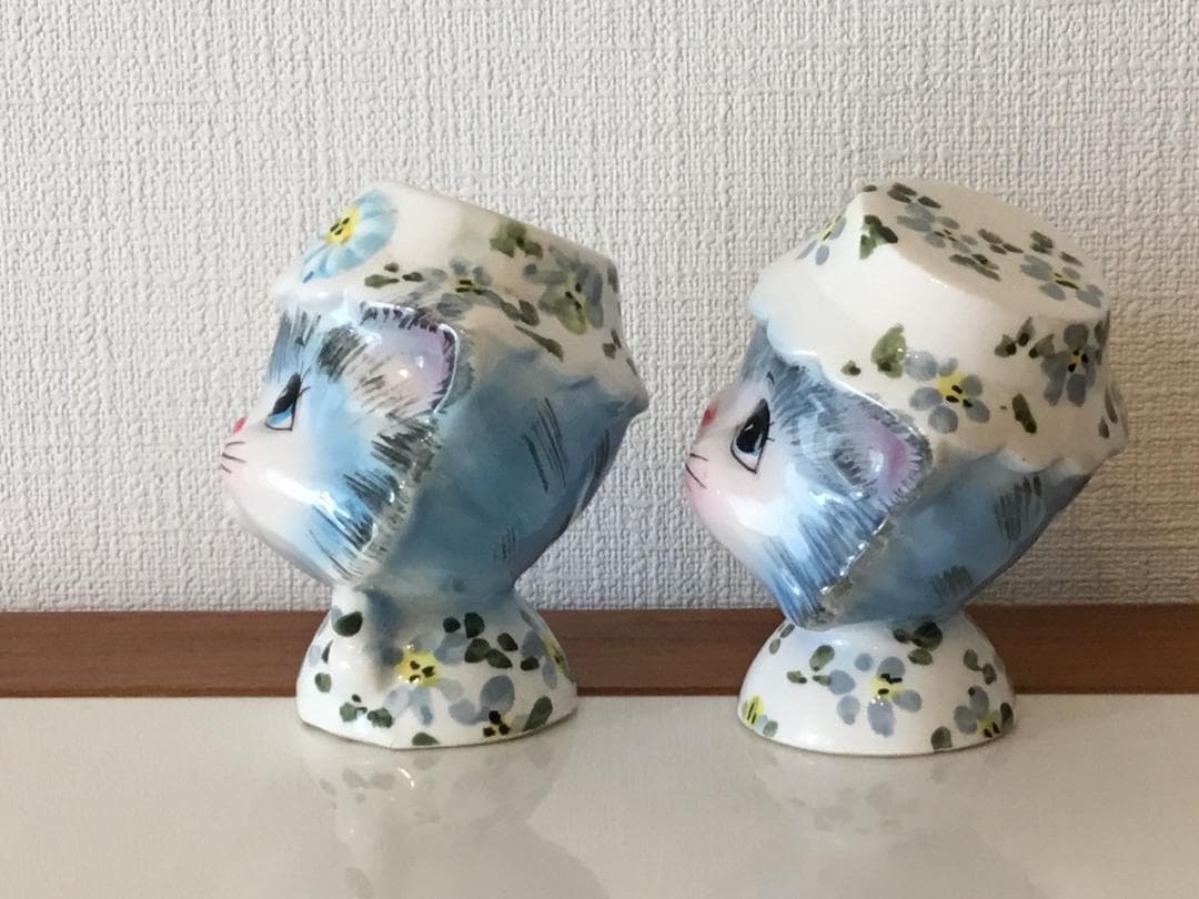 Lefton レフトン ミス プリス キティ キャット ソルト＆ペッパー