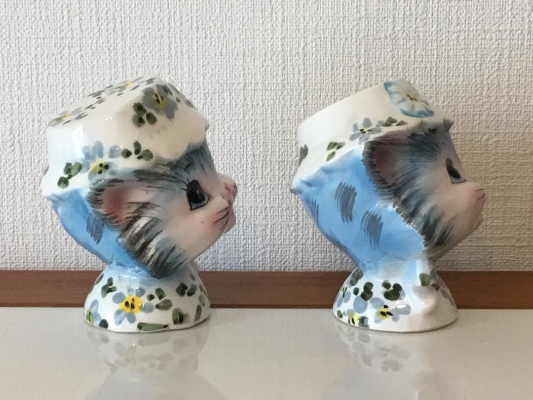 Lefton レフトン ミス プリス キティ キャット ソルト＆ペッパー