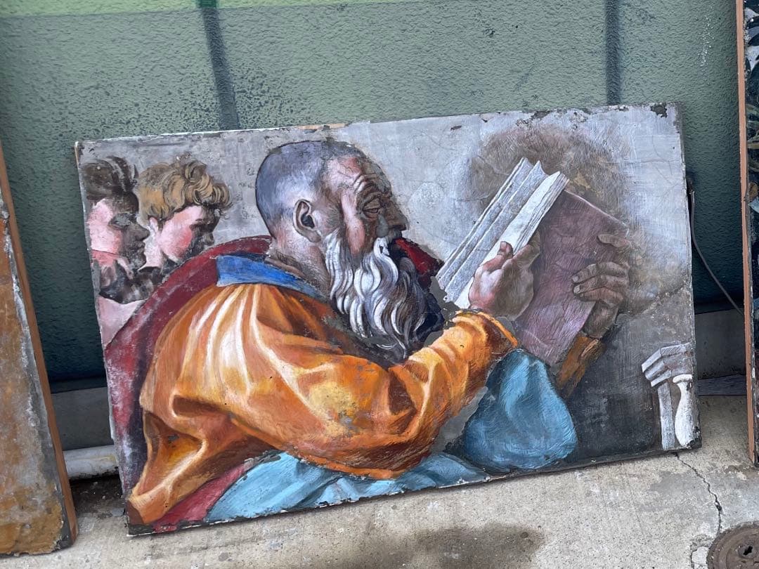 壁画 ミケランジェロ フレスコ 絵画