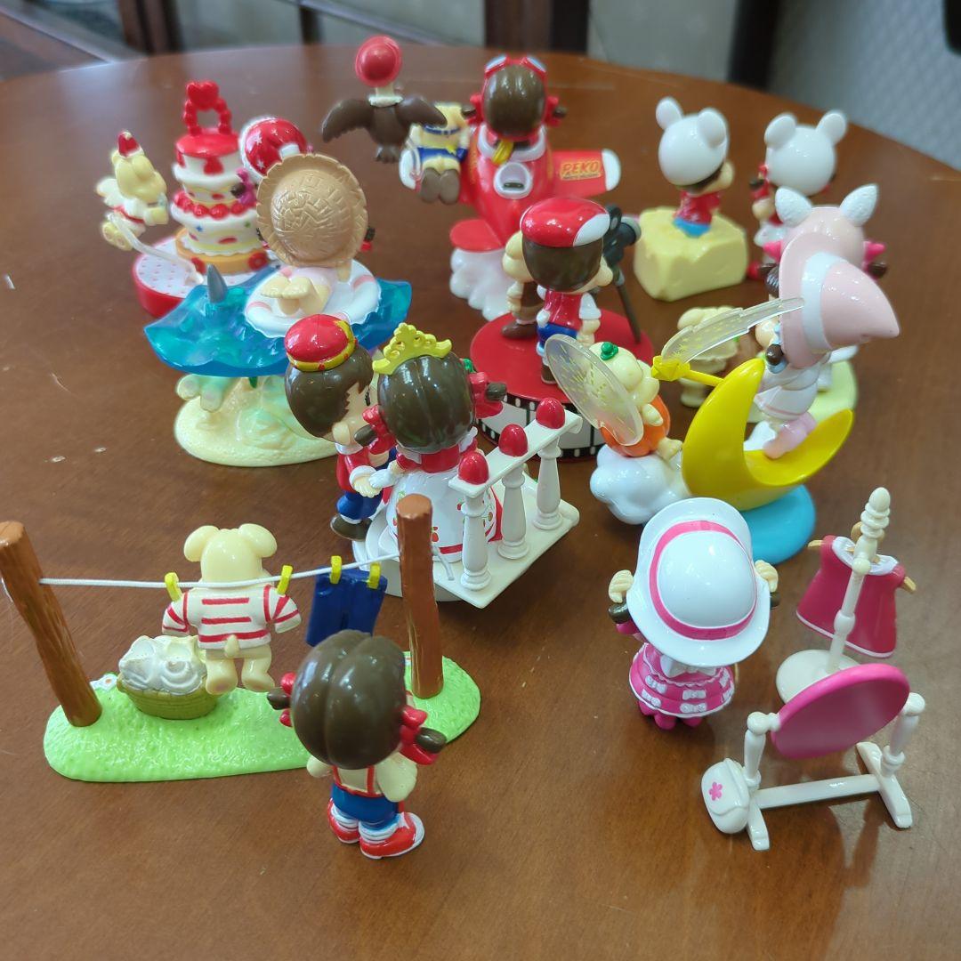 レトロ　ペコ&ポコストーリーシリーズ　フィギュア　ペコちゃん　10個