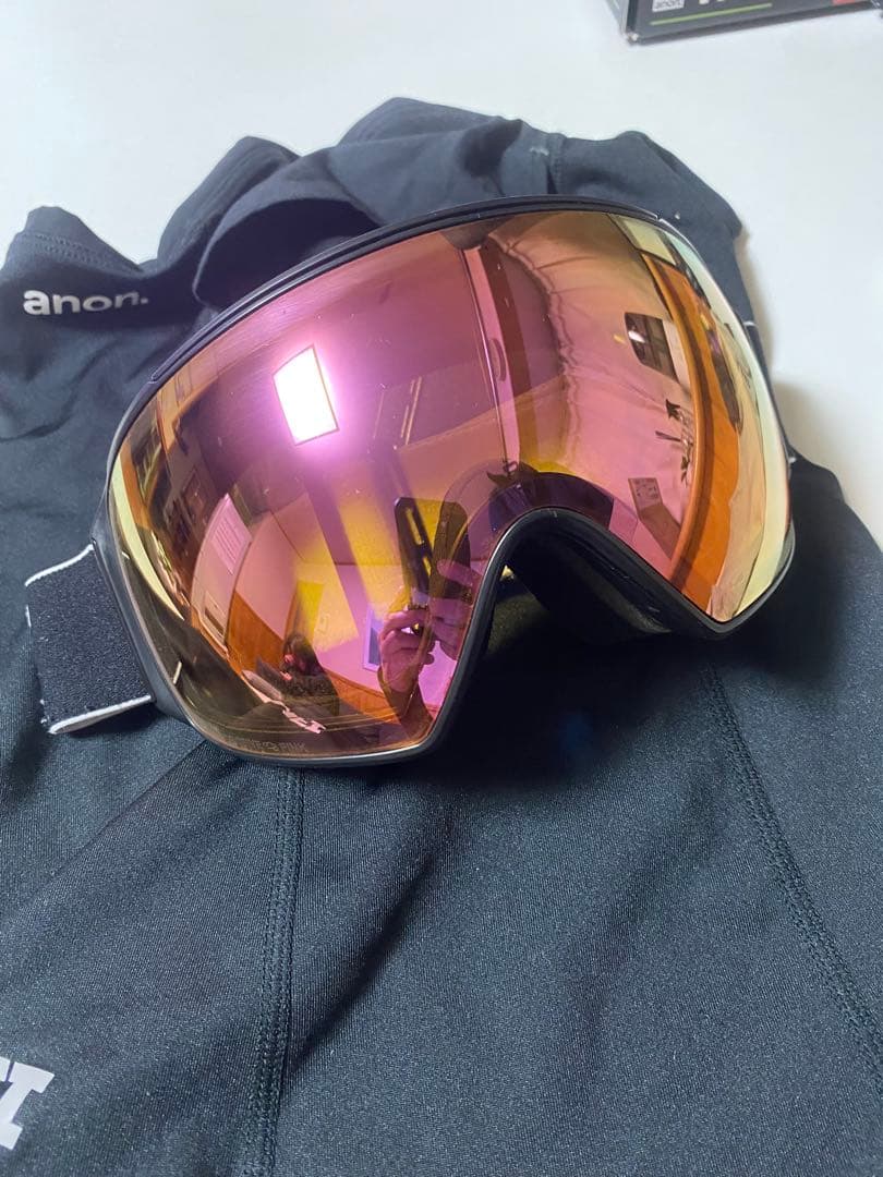 まるで屍の様だ　　anon m4 ゴーグル MFIマスク2枚セット