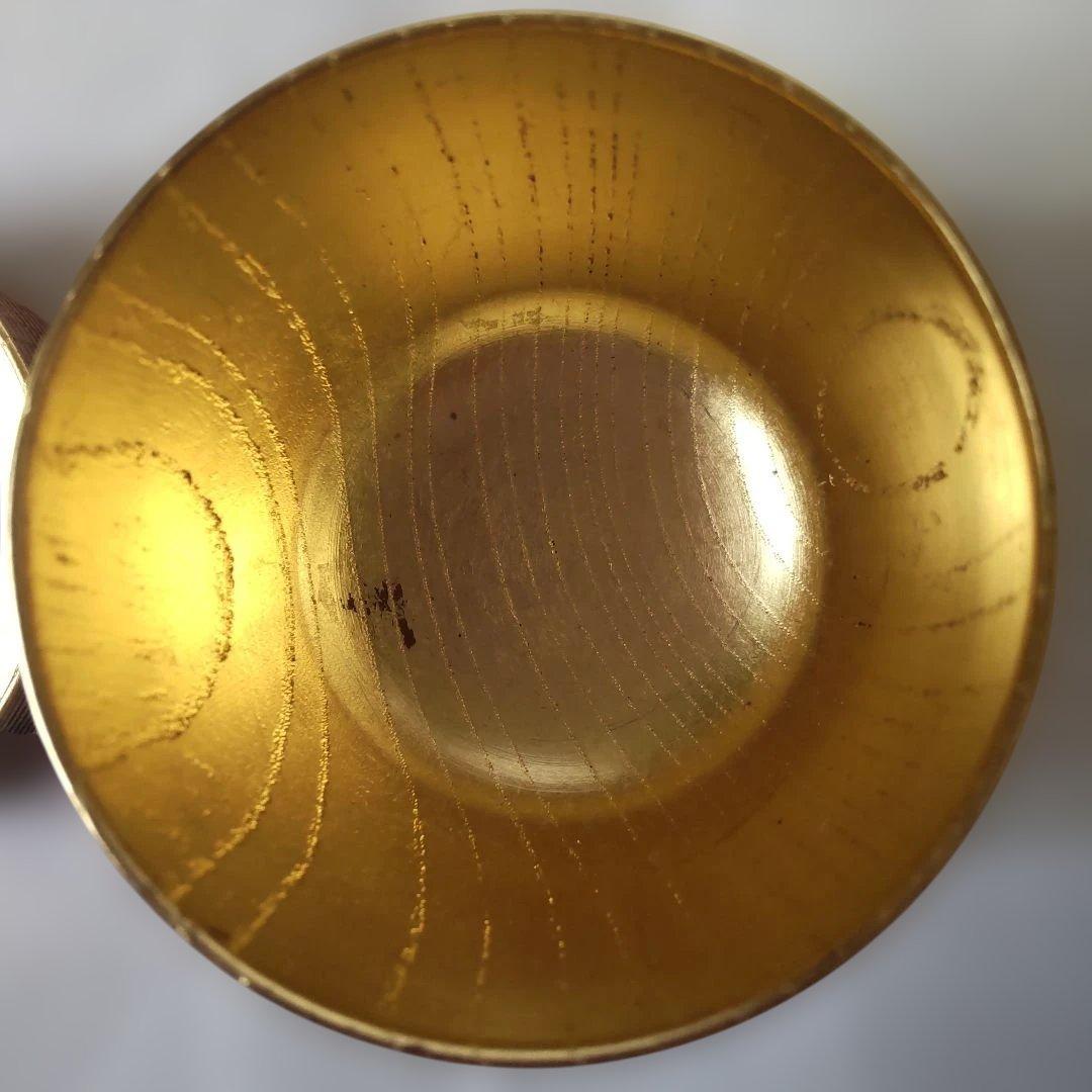 畑幸春 作 千筋 木目 中棗 内金張 共箱 漆器 漆芸 棗 抹茶 茶道具 美品