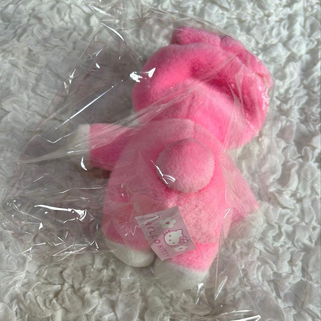 希少 サンリオ ハローキティ ぬいぐるみ うさぎ コスチューム