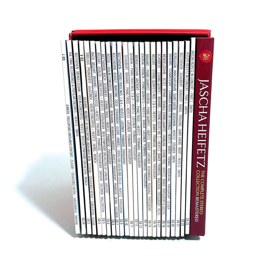 JASCHA HEIFETZ 完全リマスタード CDコレクション〈24枚組〉