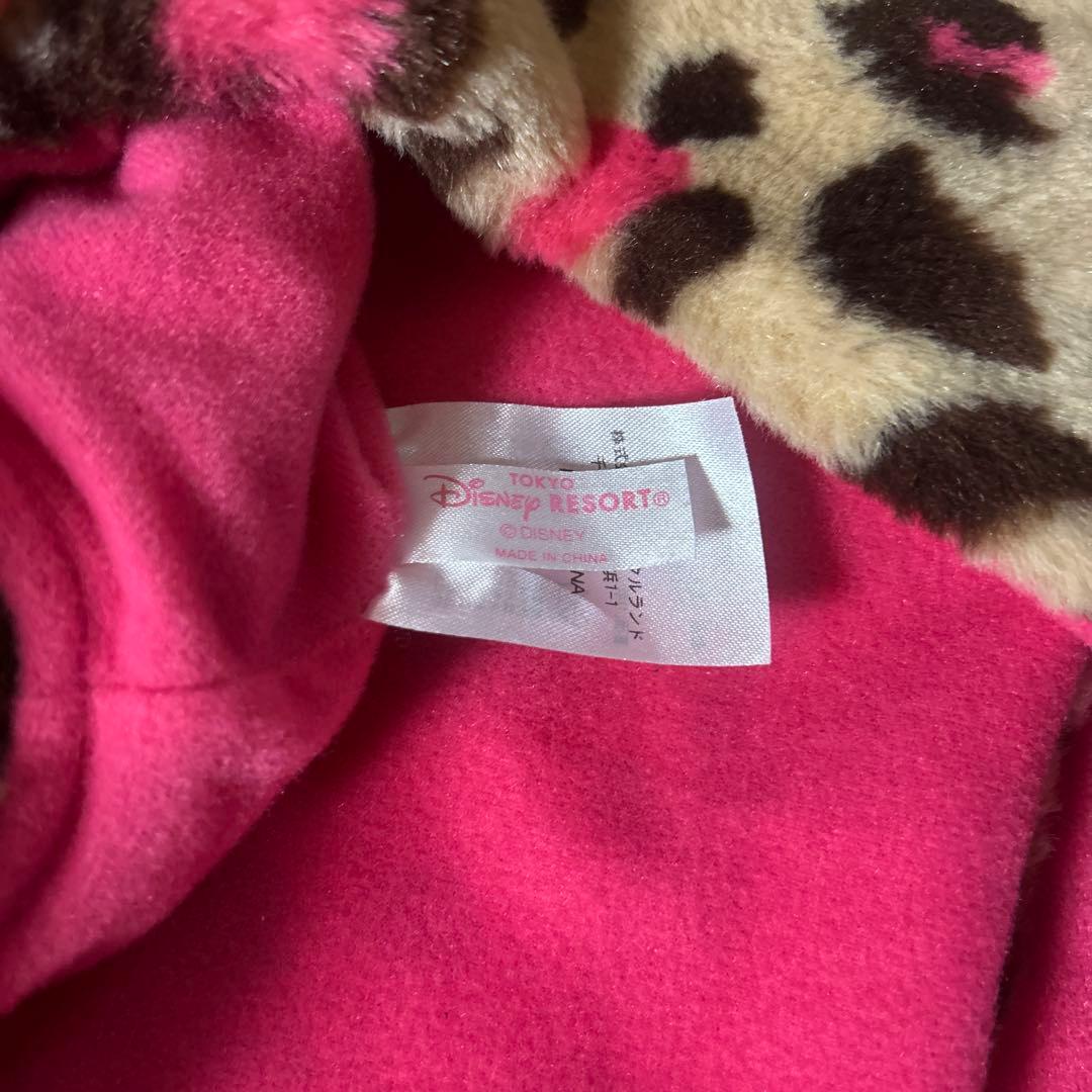 東京ディズニーリゾート ヒョウ柄マフラー　ミニー