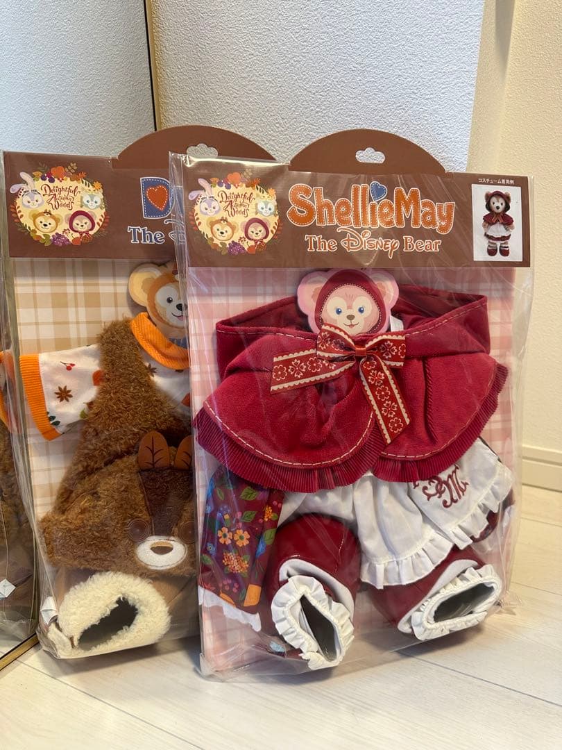 2019 秋　ダッフィー　シェリーメイ　コスチューム
