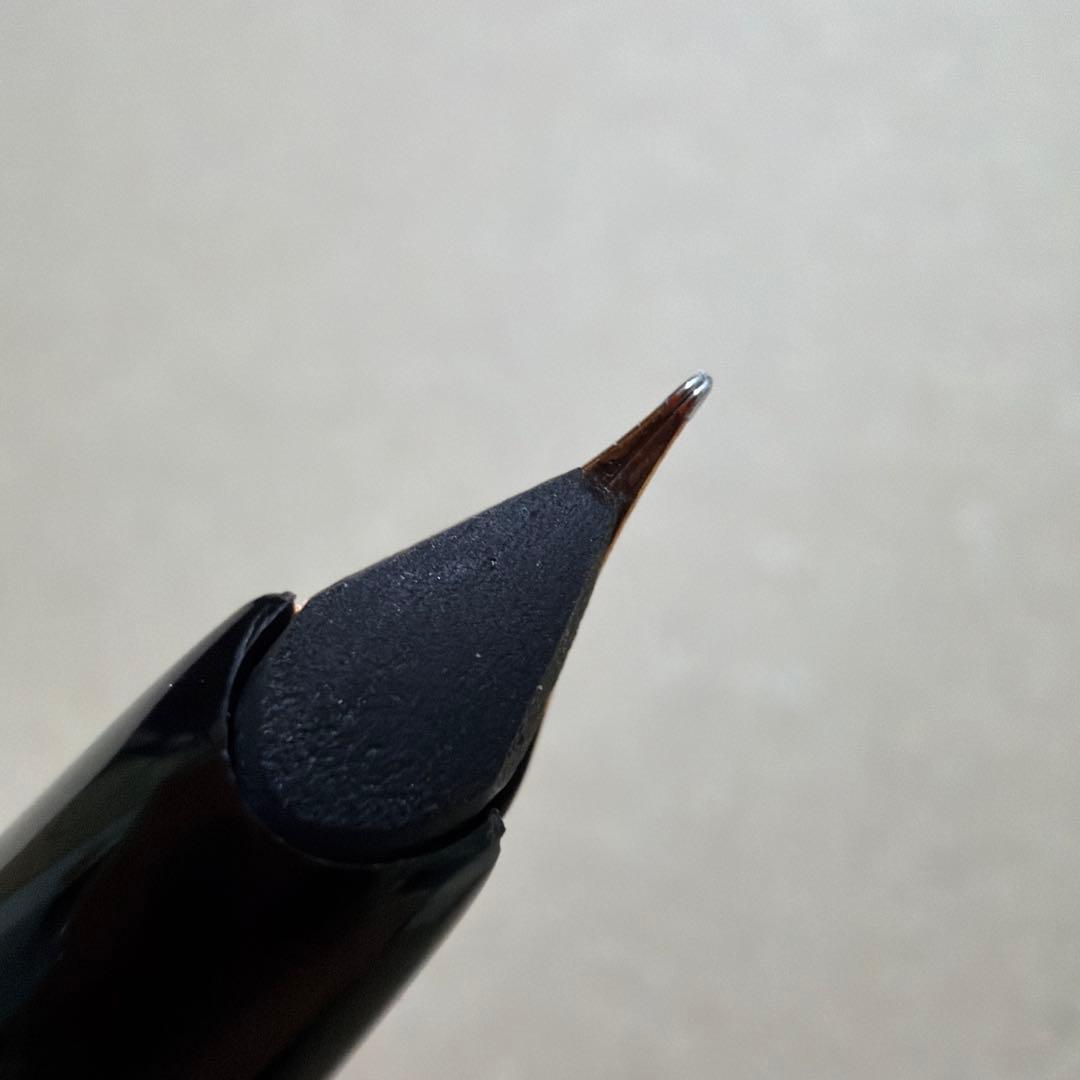 新品 廃盤 MONTBLANC モンブラン No.22 万年筆 14c EF