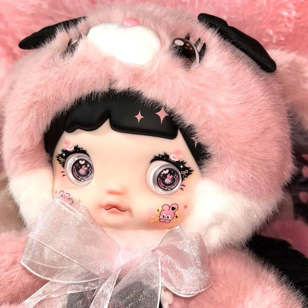 【Nommi】森のきのこ ピンク400% マッシュルームキャップ