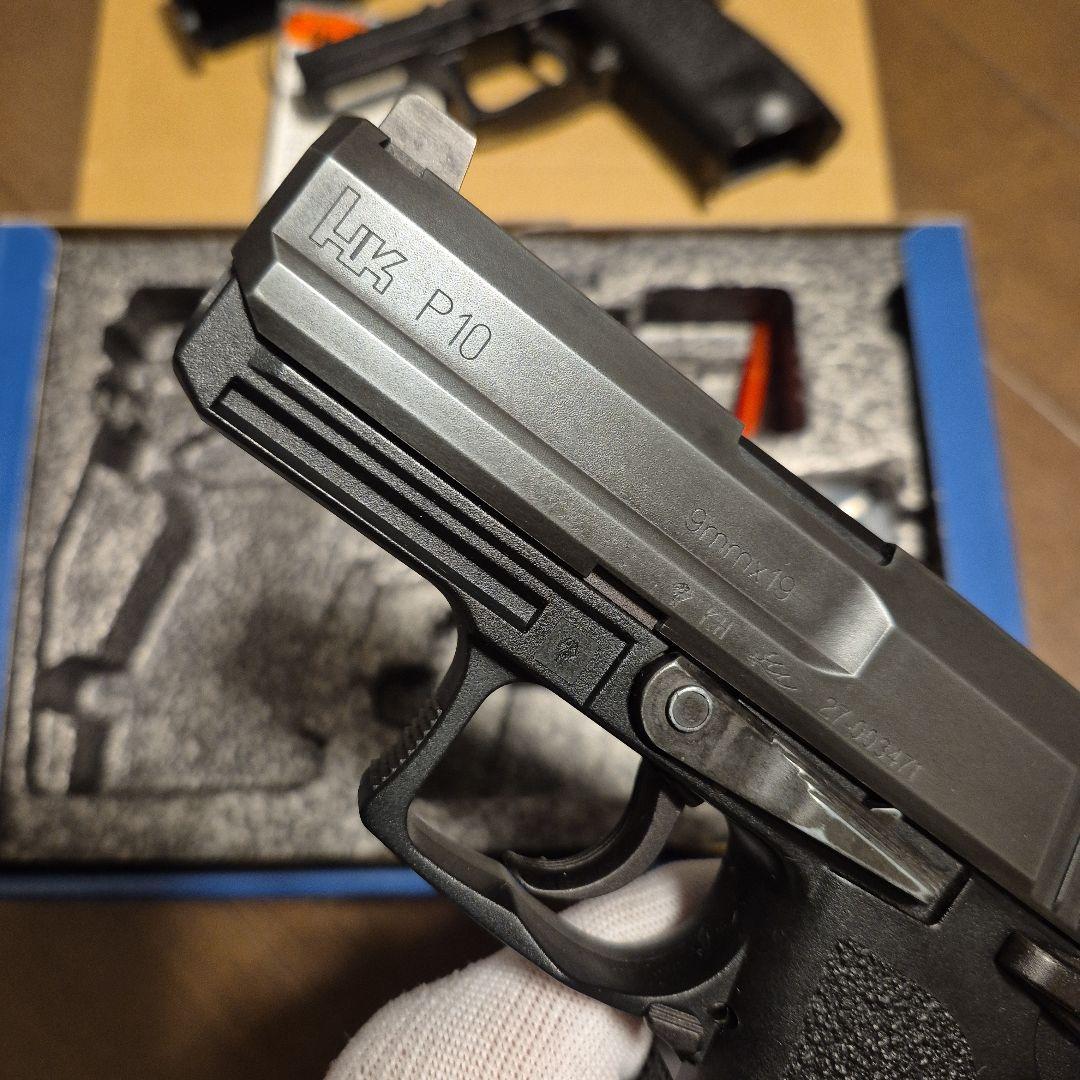 KSC HK P10 HW ガスブローバック スチール風個人カスタム　おまけあり