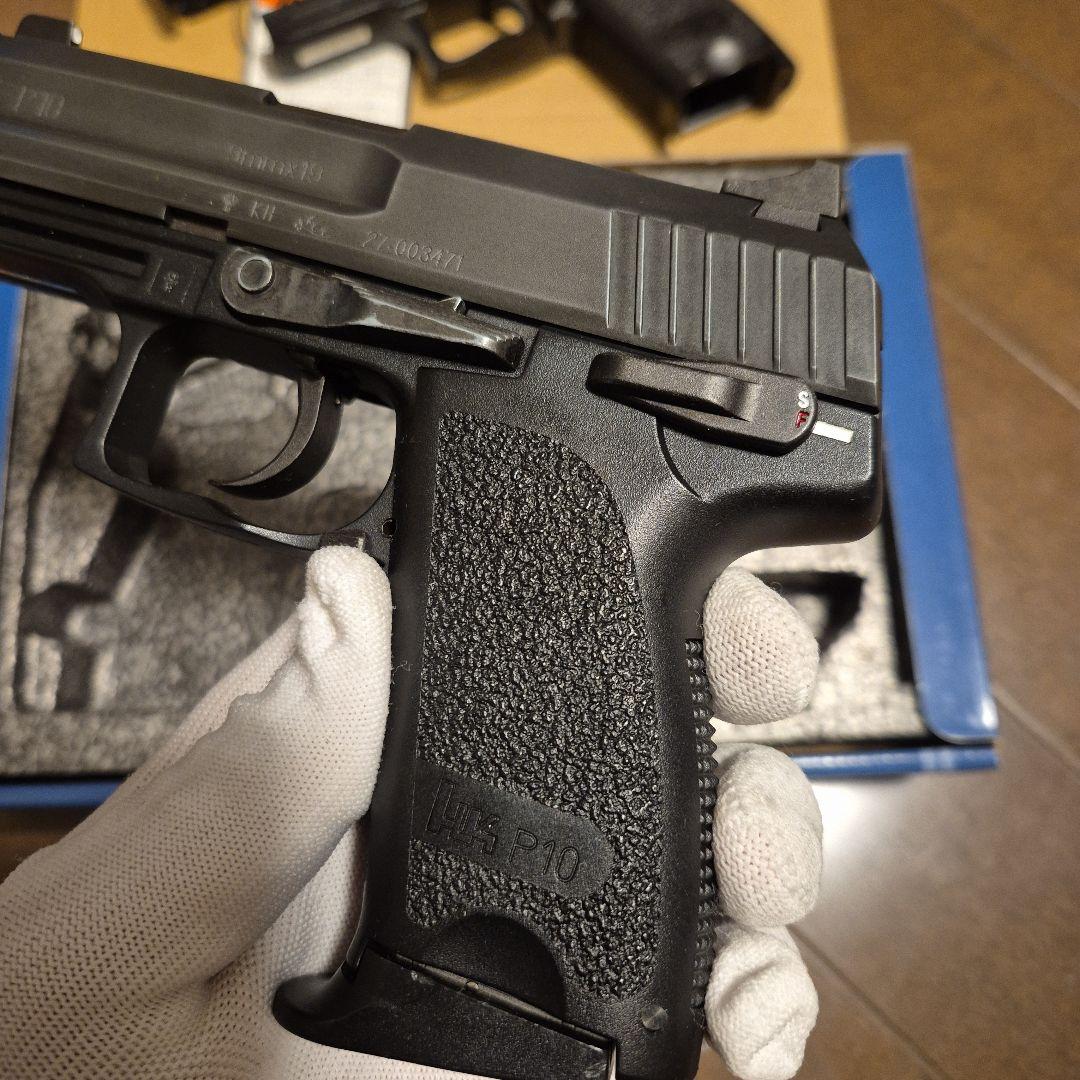 KSC HK P10 HW ガスブローバック スチール風個人カスタム　おまけあり