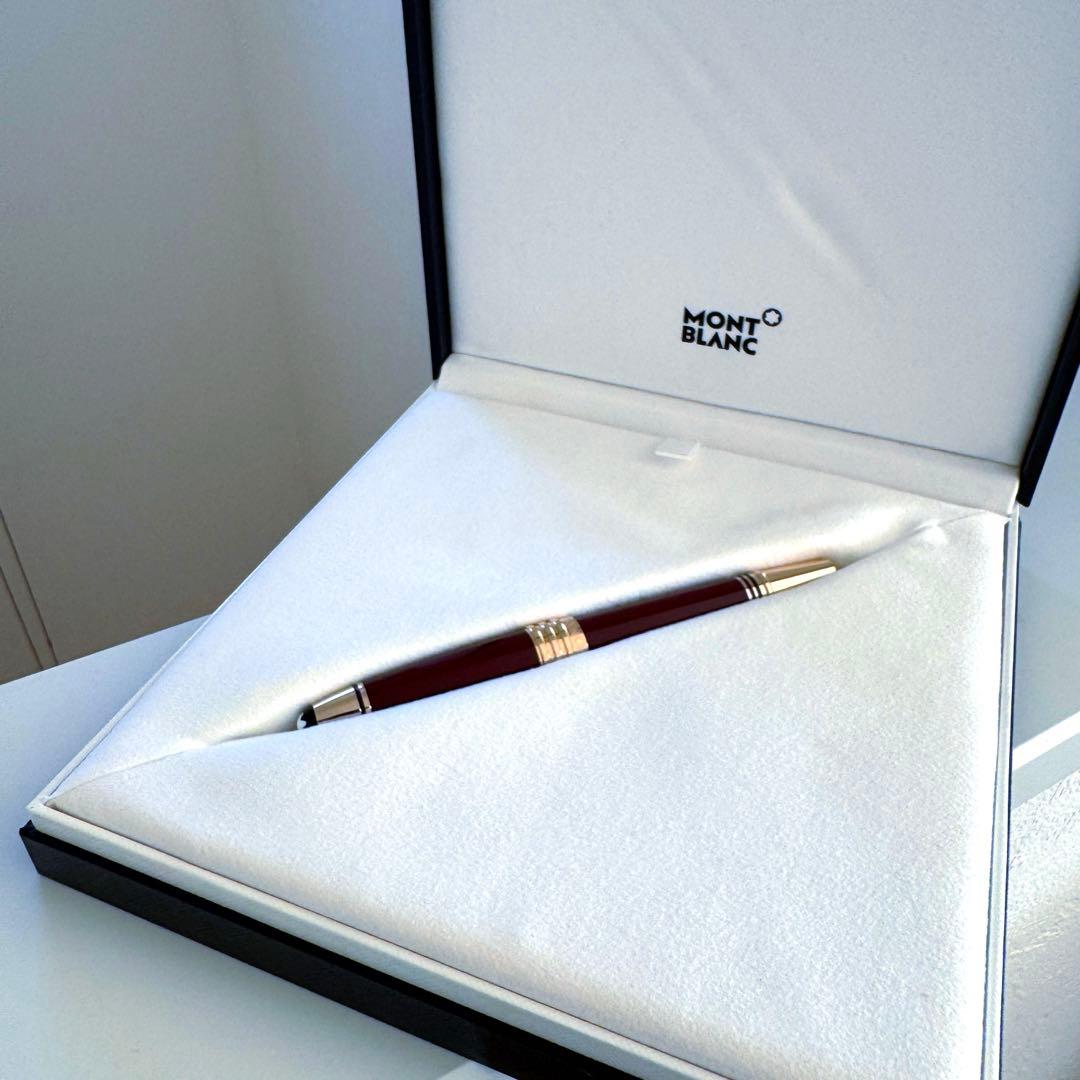 新品 モンブラン 万年筆 JFK ゴールド バーガンディ レッド