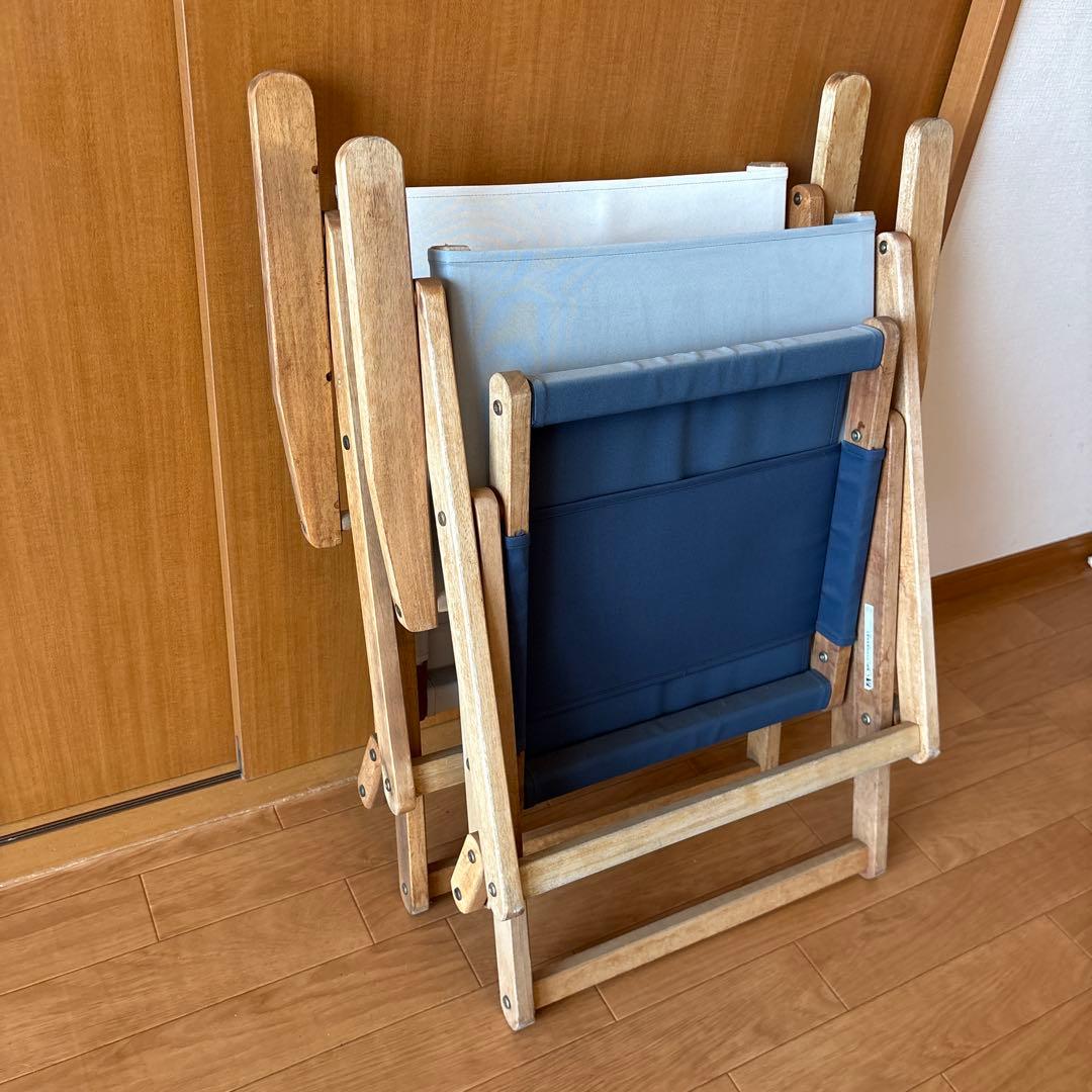 アウトドアチェア 2脚セット 折りたたみ式(送料込み)