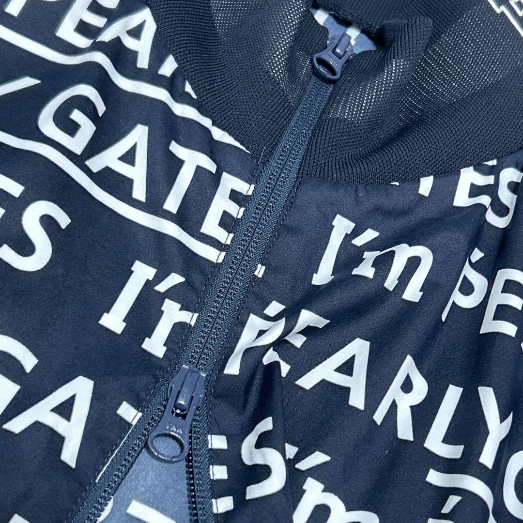 PEARLY GATES パーリーゲイツ ロゴ総柄 ゴルフジャケット ブルゾン