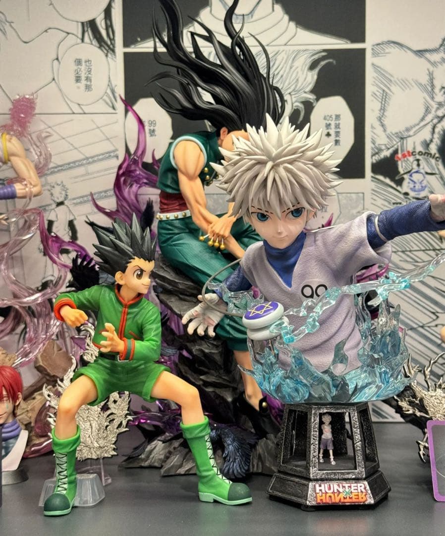 hunter×hunter キルア＝ゾルディック ガレージキット スタチュー①