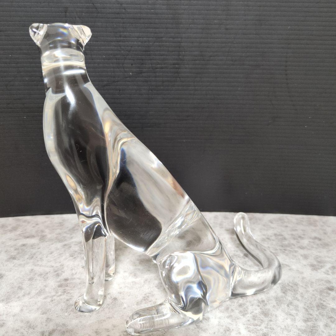 （希少）Baccarat バカラ（大型） チーター ヒョウ フィギュリン