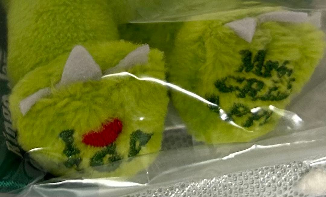 【新品未開封】FC限定メメルぬいぐるみキーホルダー　ミセスグリーンアップル