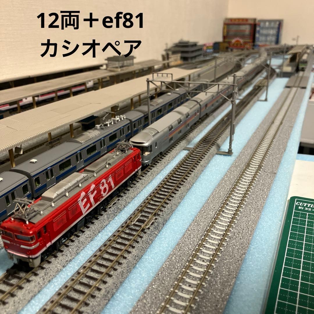 nゲージ ジャンク　カシオペア　ef81 e26系 12両＋ef81