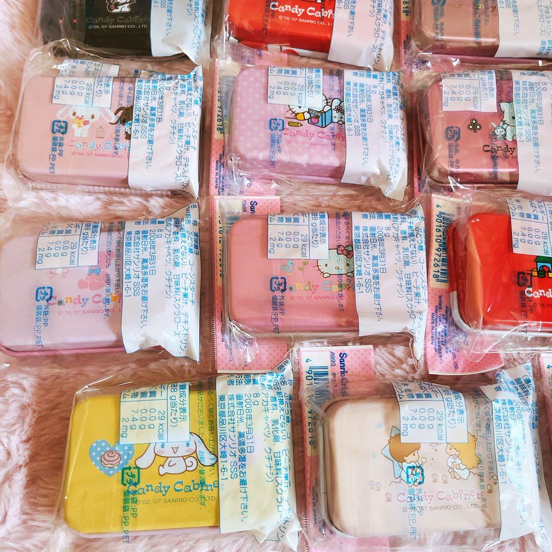 希少激レア　サンリオ　歴代　キャラミンチュ　スライド缶　2007 平成レトロ