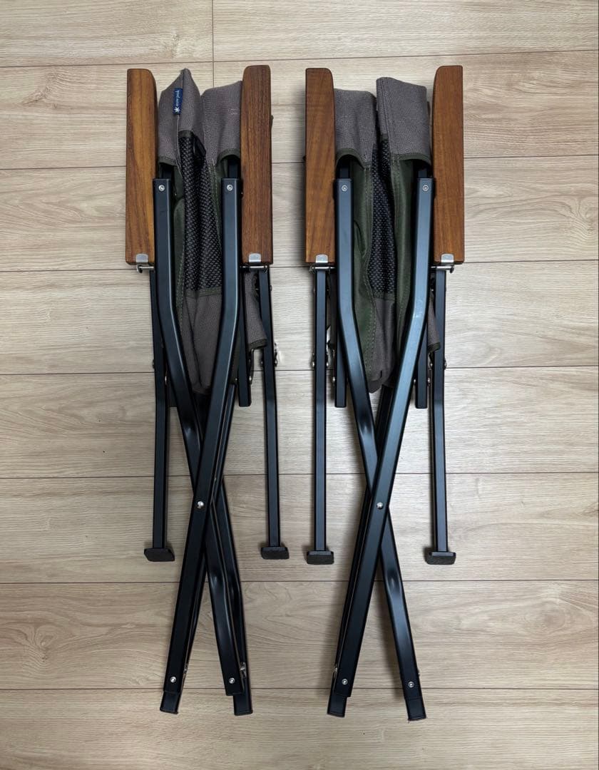  peak スノーピーク ローチェア ショート グレー 2脚セット