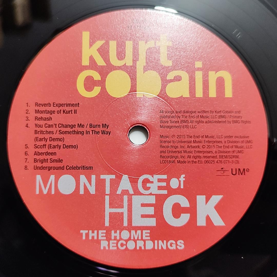 極美LP カート・コバーン / COBAIN：モンタージュ・オブ・ヘック OST