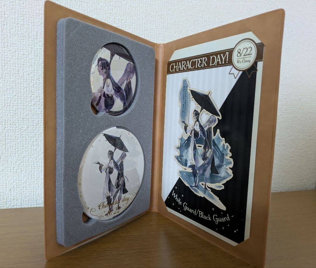 第五人格　白黒無常　記念日グッズセット　タペストリー　缶バッジ　ポストカード