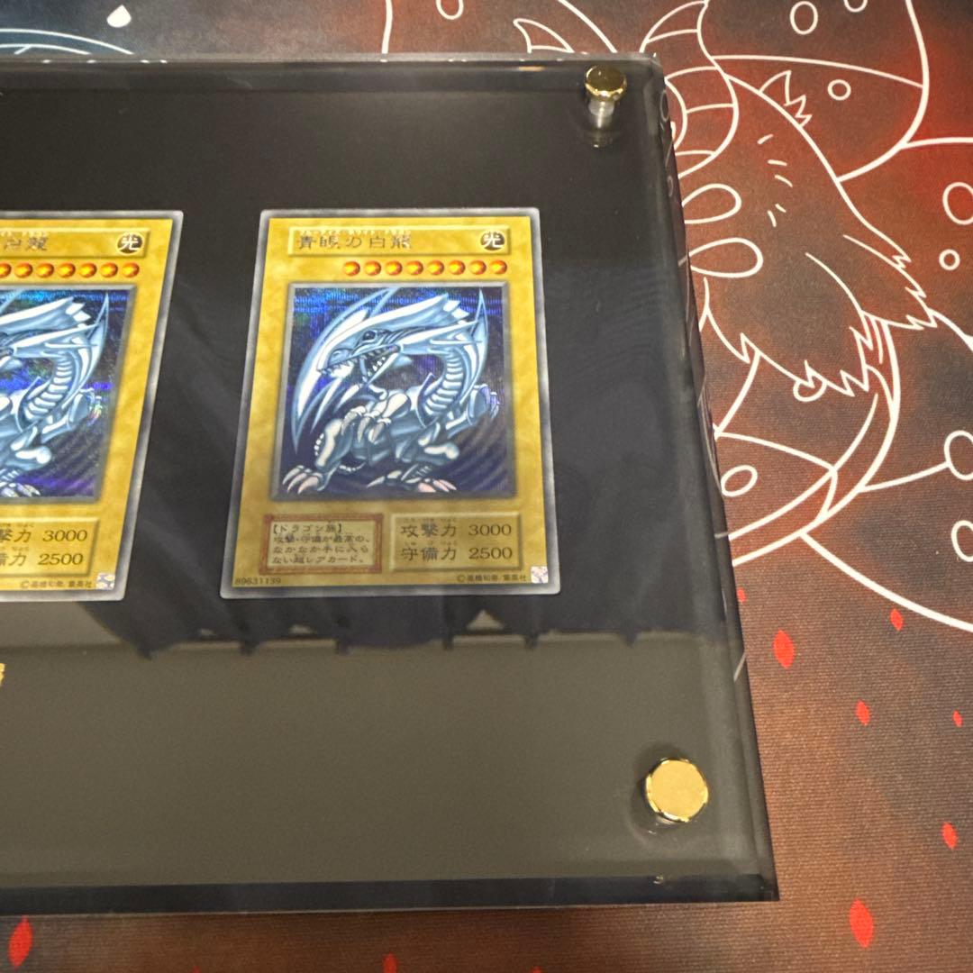 25t遊戯王 青眼の白龍 3枚　海馬セット