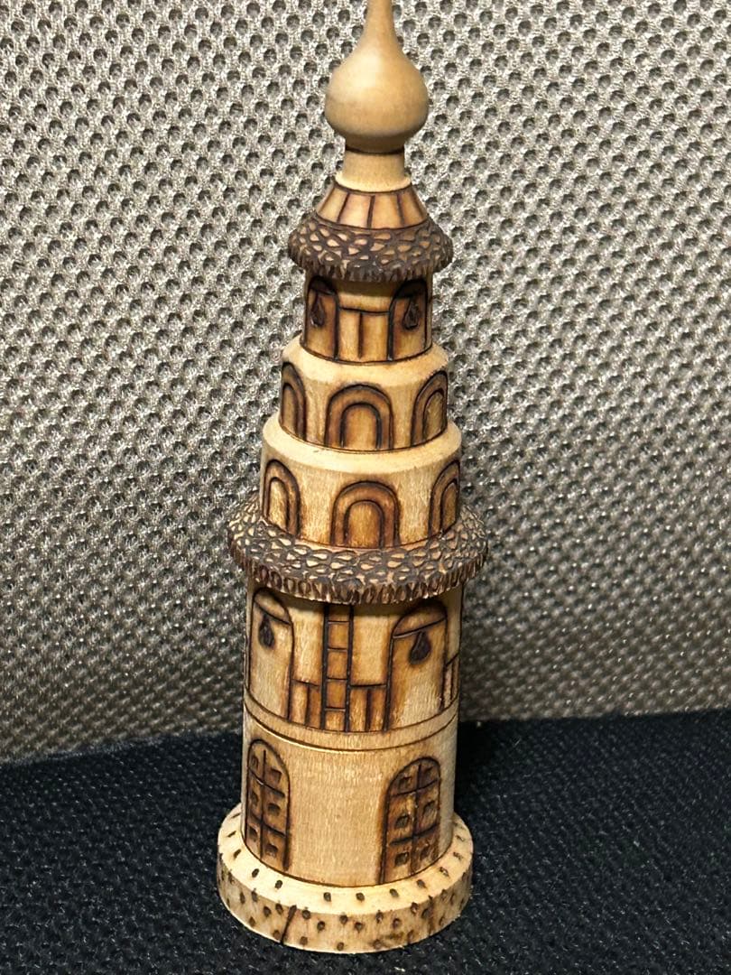 民芸品　木製　彫刻　ロシア？　王様　置物　ヴィンテージ　美品　まとめ