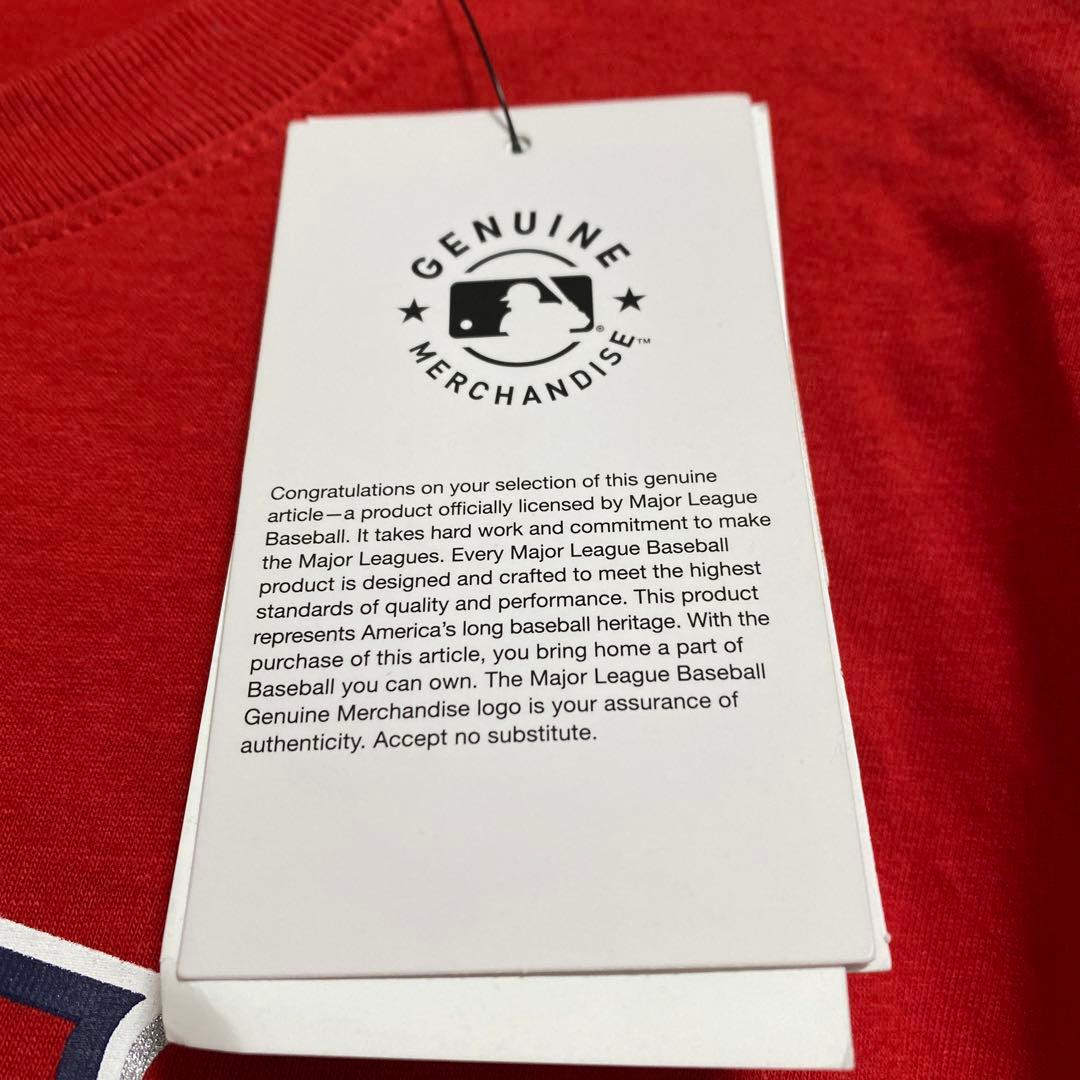 【アメリカ購入】シリアルナンバータグ付新品✨エンジェルス　大谷翔平　TシャツM