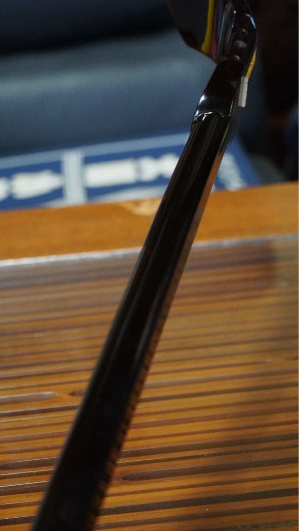 '現代の名工'又吉章盛作 100丁展出展品三線棹 ウジラミ黒木小與那平型 貴重作