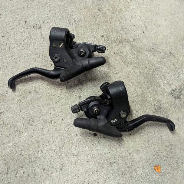 オールドMTB Deore XT ST-M091 ブレーキ&シフトレバーセット