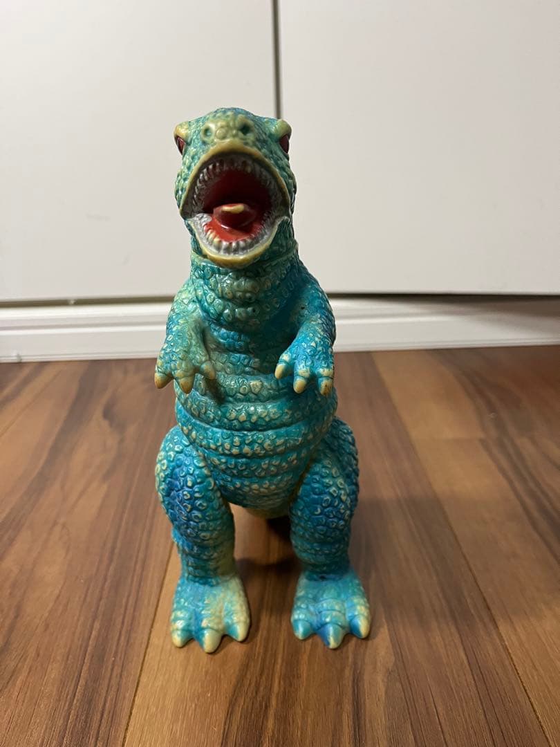 ゴロザウルス　マルサン　ソフビ　当時物