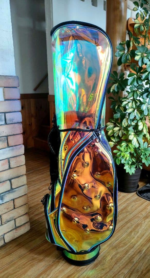 Jasmine　HONMA ホンマ キャディバッグ レインボー柄