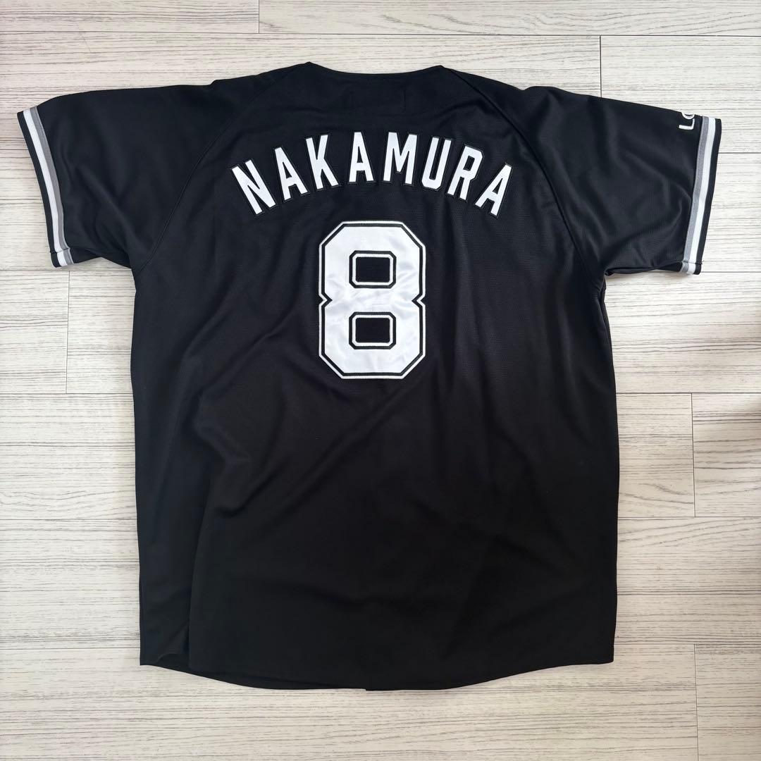 千葉ロッテ 中村奨吾 ビジター用ユニフォーム