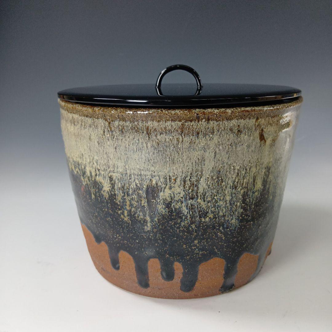 茶道具　(13代)太郎右衛門窯　朝鮮唐津水指　共箱　美品