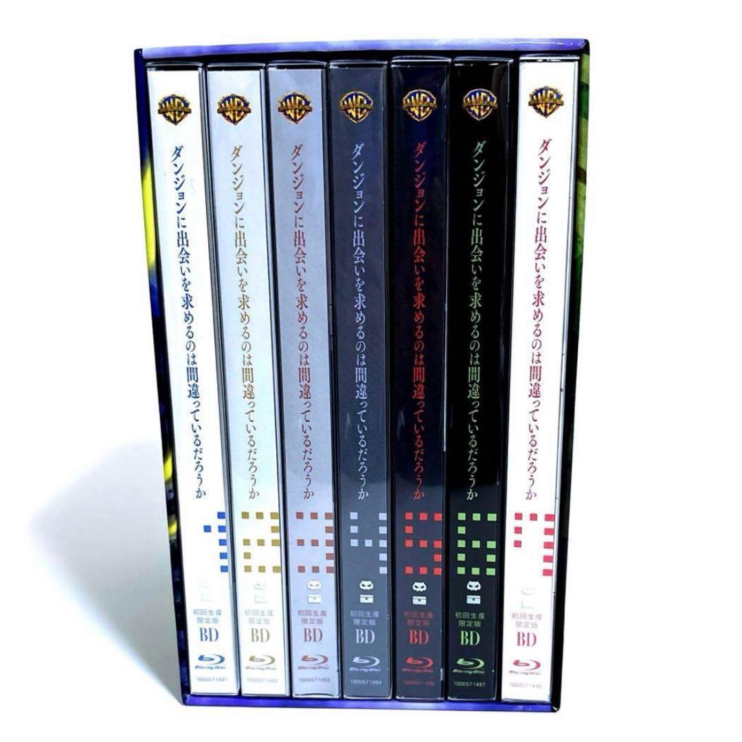 ダンまち 1期 初回生産限定版 Blu-ray 全巻セット BOX付き