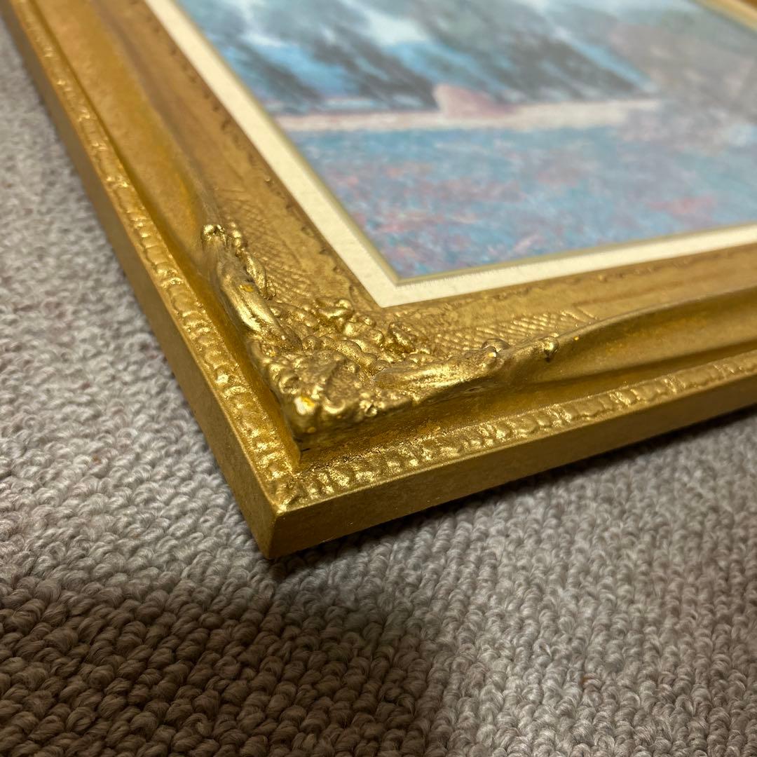 大原美術館　クロードモネ　積みわら　複製画