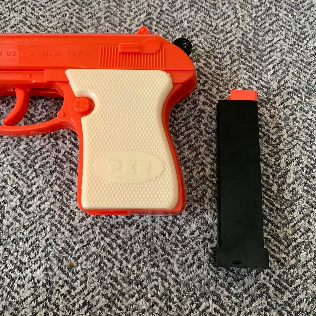 PEZ キャンディー シューター オレンジ色 1960's