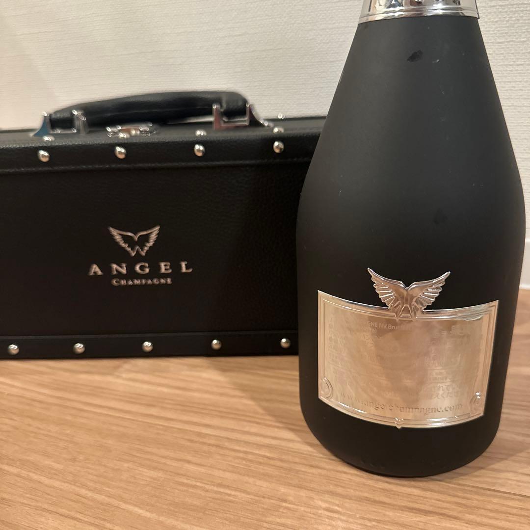 ANGEL Champagne マットブラックボトル 専用ケース付き