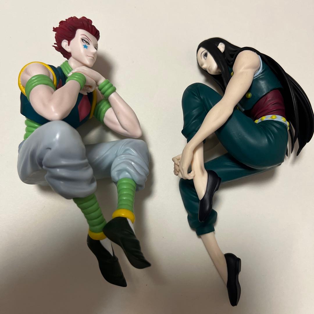 ぬーどるストッパー　HUNTER×HUNTER フィギュア　ヒソカ　イルミ