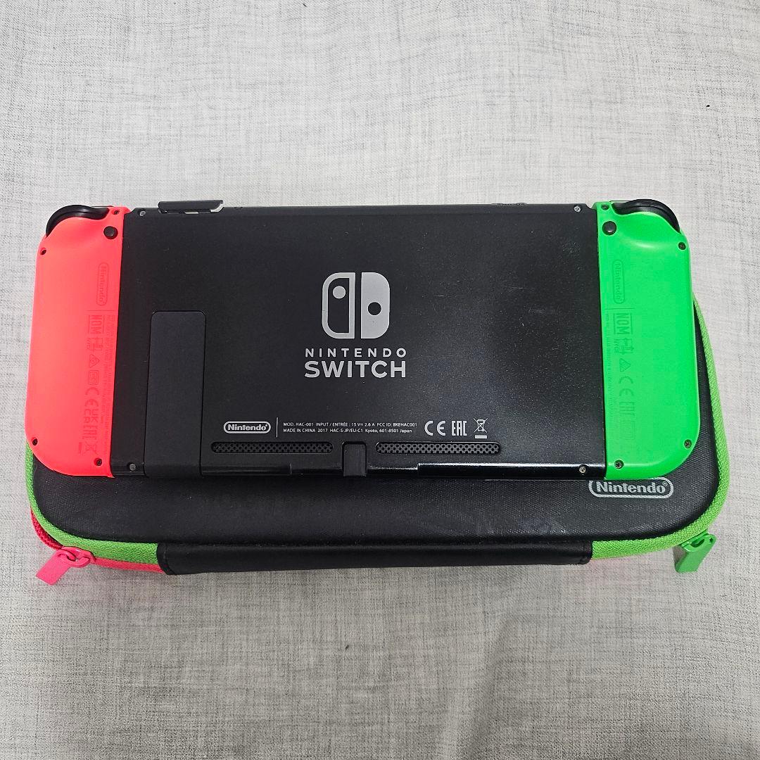 Nintendo Switch 本体 スプラ 充電器付き