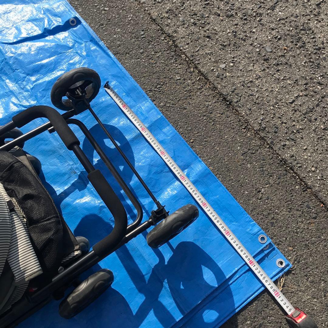 ※ただいまお値下げ中 ※ ブラック ペットカート 　発送はお盆明けになります。