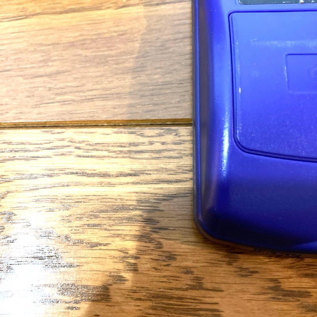 任天堂 Nintendo ゲームボーイカラー ネイビー 携帯ゲーム機 当時物 紺