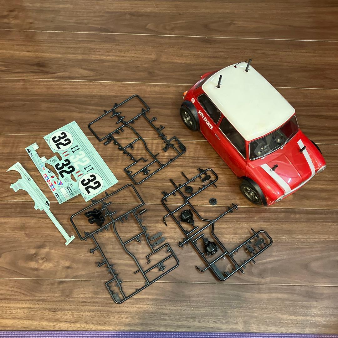 タミヤ 1/10 電動RC F.F.レーシングカー ミニクーパー M-03