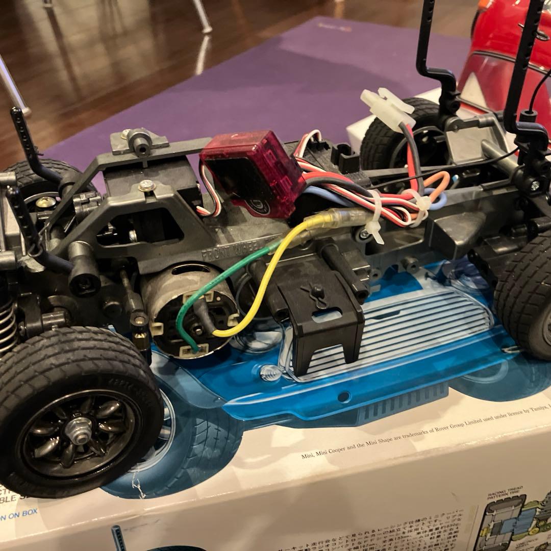 タミヤ 1/10 電動RC F.F.レーシングカー ミニクーパー M-03