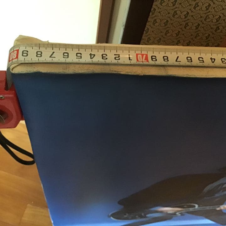 油絵 ロックスターの肖像画  2枚セット。100cm✖️80cmの大迫力