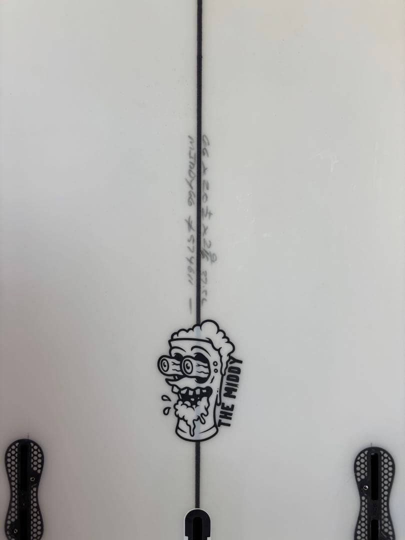 Super Brandサーフボード FCSⅡフィン付き