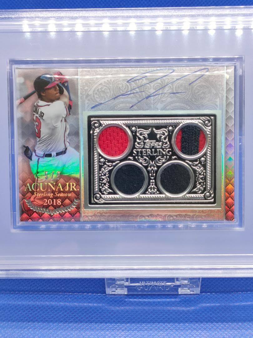 【PSA鑑定品】世界5枚_Ronald Acuna Jr. _直筆サイン