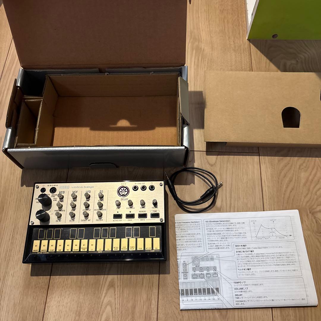 【美品】KORG volca keys アナログシンセサイザー