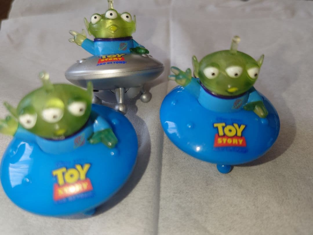 トイストーリー リトルグリーンメン 光る着信ストラップ UFO